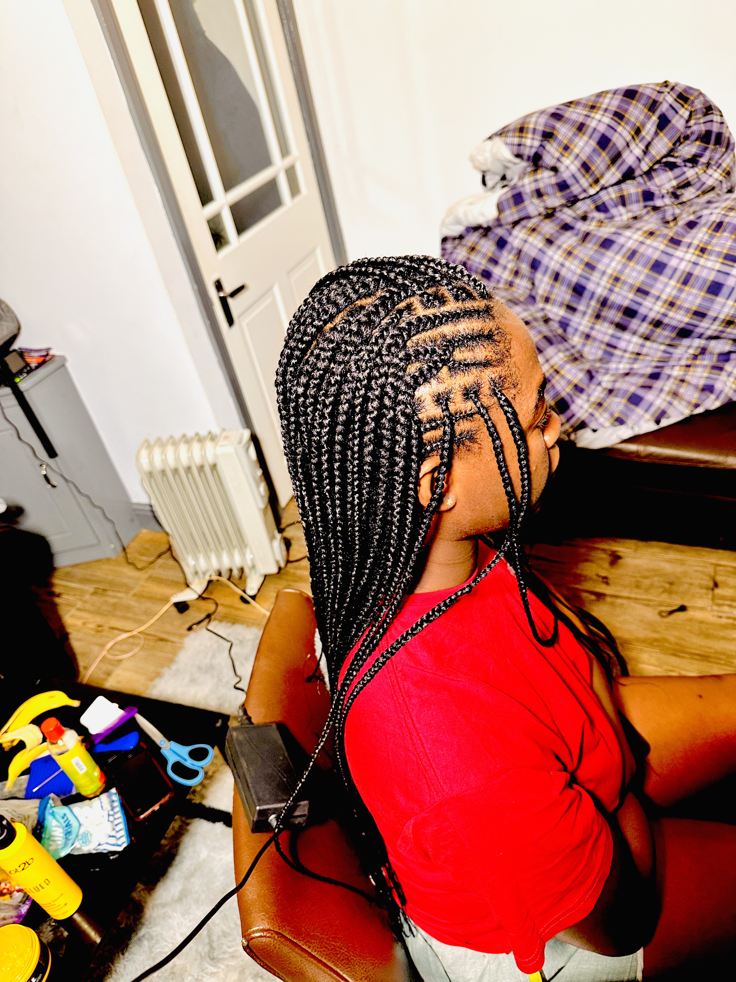 Fulani braids flipover